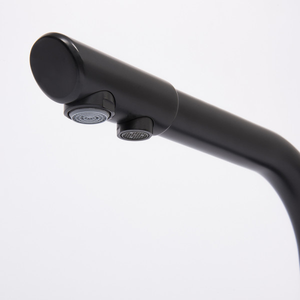 Смеситель для кухни WasserKRAFT с переключателем на фильтр, черный (A8367) Смеситель для кухни WasserKRAFT с переключателем на фильтр, черный (A8367)