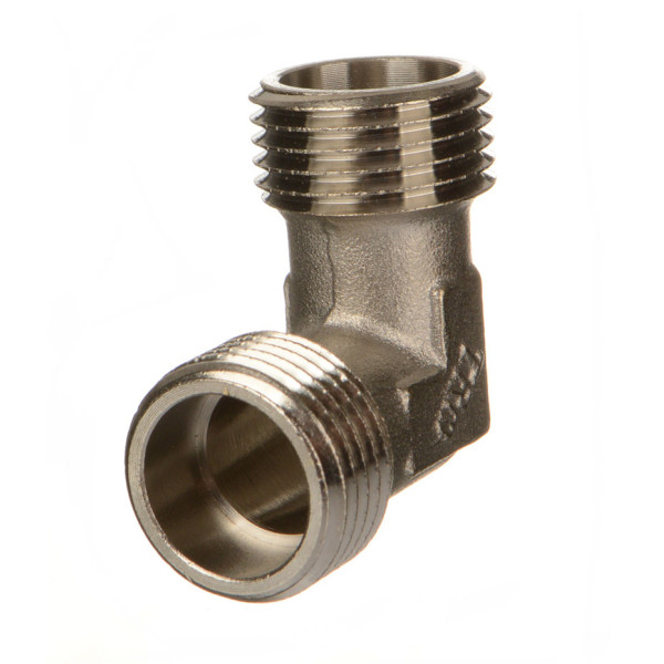 Угольник 1/2" НН TeRma Lite (никель) (06133L)