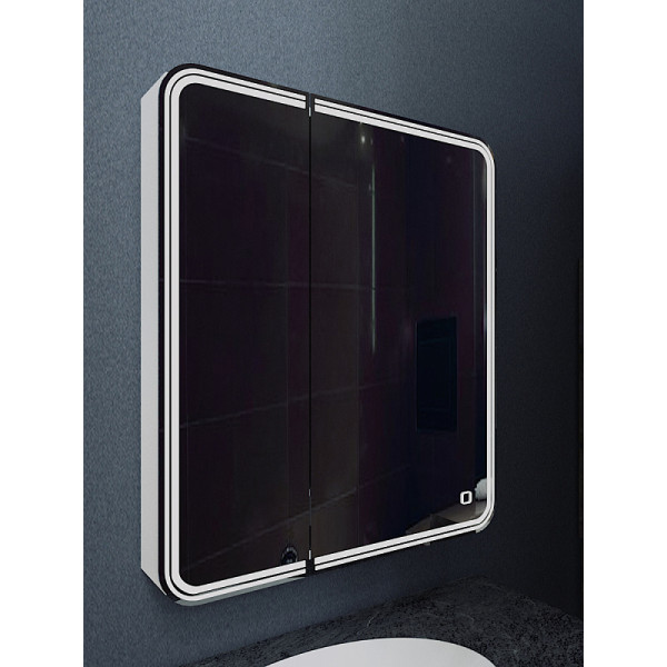 Зеркало-шкаф Azario Adriana 1П 70x80 с подсветкой (CS00069511)