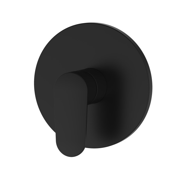 Смеситель для душа Aquatek Ника встраиваемый черный матовый (AQ1866MB)