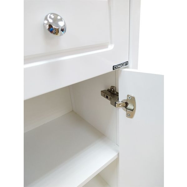 Пенал подвесной Comforty Тбилиси 400x355x428 белый глянцевый (00003132633)
