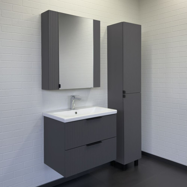 Тумба подвесная Comforty Валдай 700x560x450 белый матовый с раковиной (00-00019212) Тумба подвесная Comforty Валдай 700x560x450 белый матовый с раковиной (00-00019212)