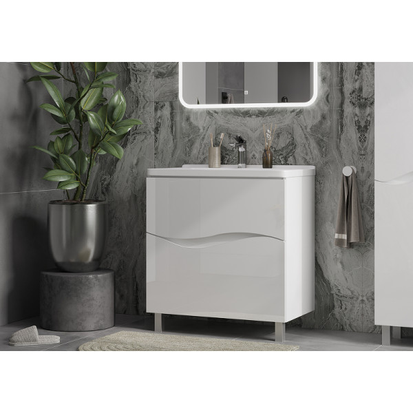 Тумба напольная Volna Volna 664x810 белая (tnVLN70.2Y-01)