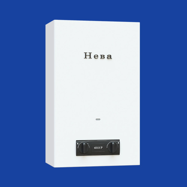 Колонка газовая NEVA 4513 P (27 кВт/13 л., с пьезорозжигом) Колонка газовая NEVA 4513 P (27 кВт/13 л., с пьезорозжигом)