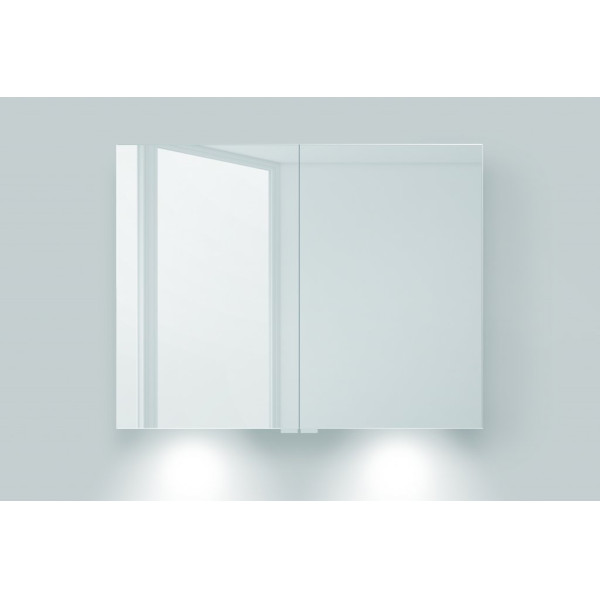 Шкаф зеркальный BelBagno SPC-2A-DL-BL 80x70 (SPC-2A-DL-BL-800) Шкаф зеркальный BelBagno SPC-2A-DL-BL 80x70 (SPC-2A-DL-BL-800)