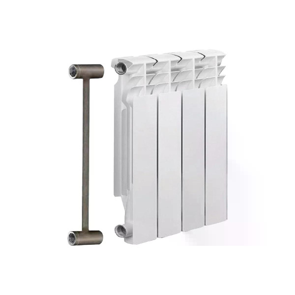 Радиатор биметаллический Solur Prestige В-500 04 секции белый (BMET04)