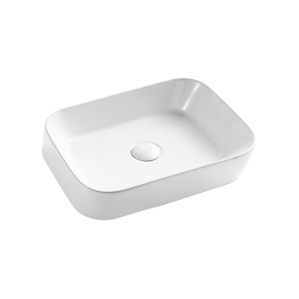 Раковина накладная Azario Loretti 50x12x38,5 белая (AZ-2242) Раковина накладная Azario Loretti 50x12x38,5 белая (AZ-2242)