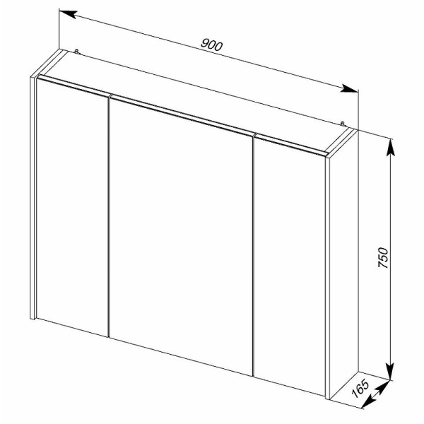 Зеркало-шкаф Aquanet Латина 90x75 белый (00179605) Зеркало-шкаф Aquanet Латина 90x75 белый (00179605)