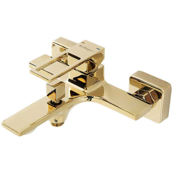 Смеситель для ванны и душа BelBagno Luce (LUC-VAS-ORO)