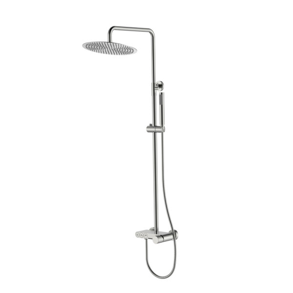 Душевая система Stick nikel brush spirale NB никель (128-NB.4)