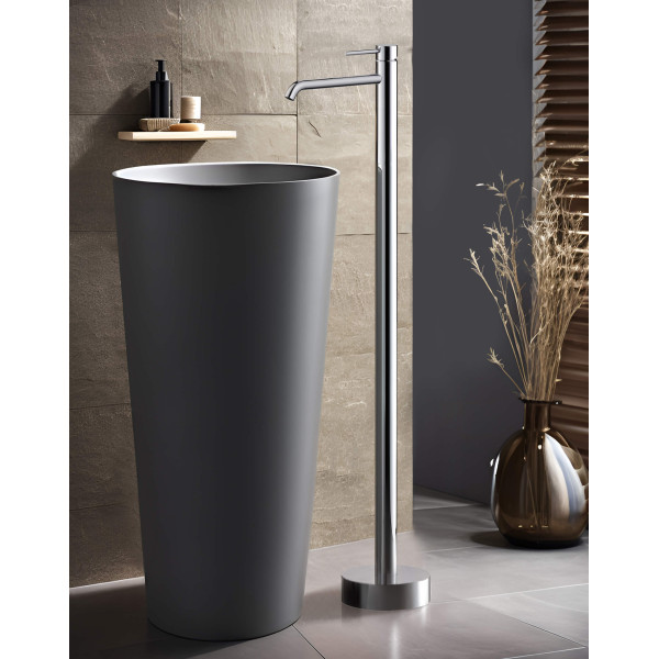 Смеситель напольный Aquatek Европа хром (AQ1309CR)