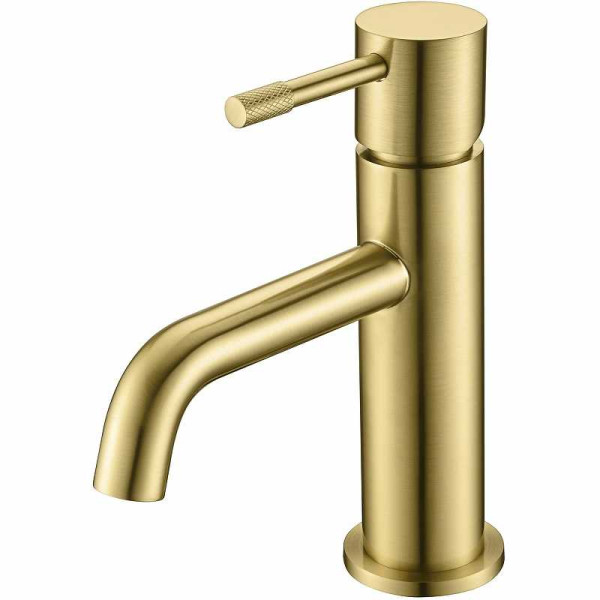 Смеситель для раковины Boheme Uno Matt Gold (461-MG) Смеситель для раковины Boheme Uno Matt Gold (461-MG)