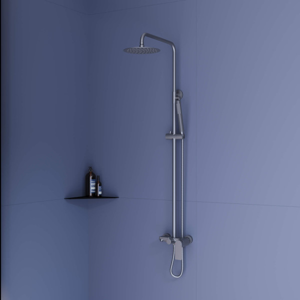 Душевая система RGW Shower Panels серый (59140127-11) Душевая система RGW Shower Panels серый (59140127-11)
