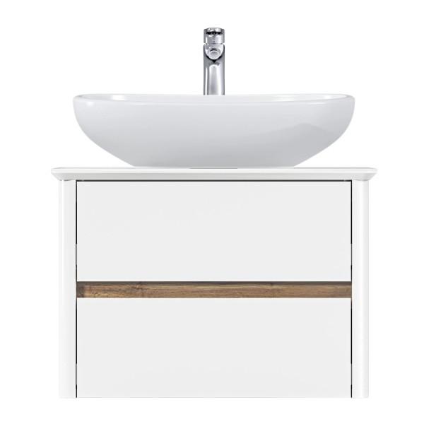 Тумба подвесная 1Marka Monro 600x450x420 белый (Ц0000036663)