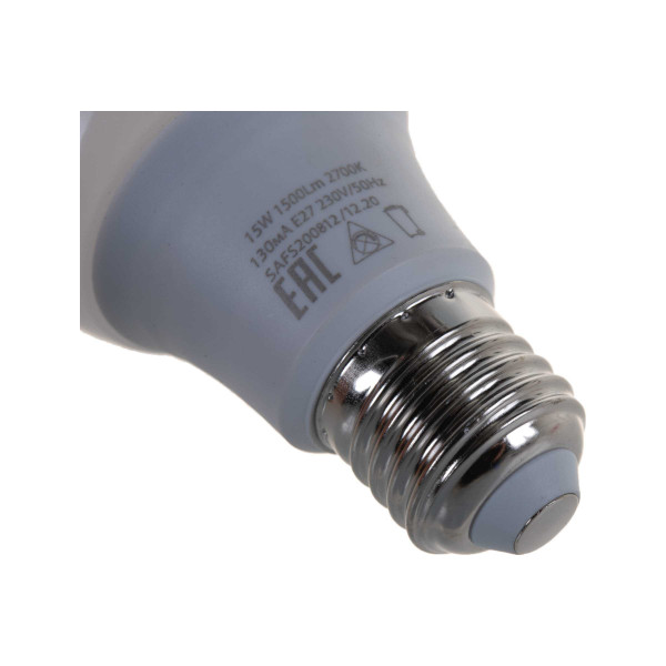 Лампа светодиодная SafFit LED 15вт Е27 белый (SBA6015) Лампа светодиодная SafFit LED 15вт Е27 белый (SBA6015)