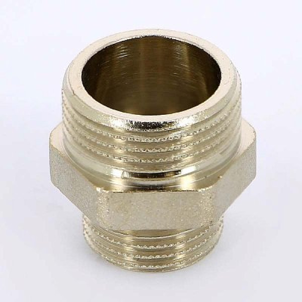 Ниппель переходной 1/2"х3/4" Uni-Fitt (никель) 600N3200