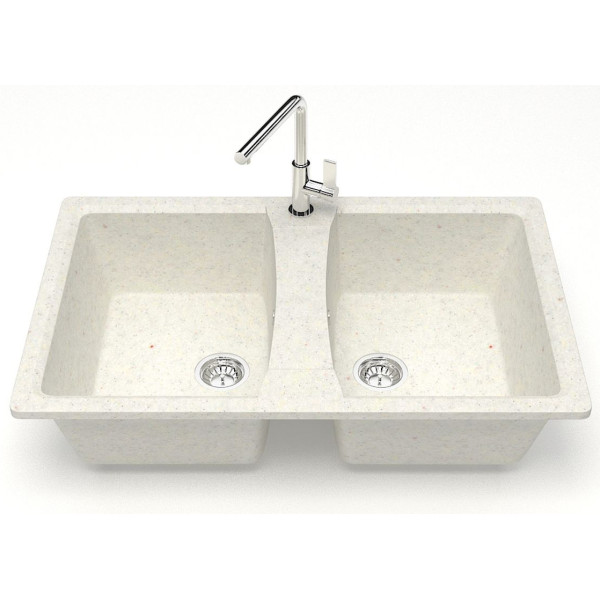Мойка для кухни из искусственного камня Azario Elmas 78x19x34,6 серая (CS00079898) Мойка для кухни из искусственного камня Azario Elmas 78x19x34,6 серая (CS00079898)