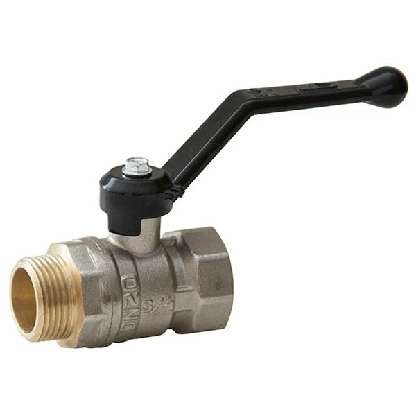 Кран 1 1/2" ВН шаровый LD Pride (чёрная ручка) (LD 47.303.40) Кран 1 1/2" ВН шаровый LD Pride (чёрная ручка) (LD 47.303.40)