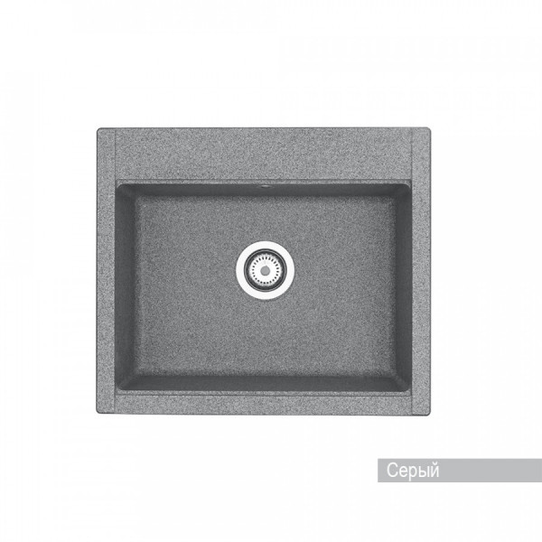 Мойка для кухни врезная Aquaton Делия 60 517x602x218 серый (1.A715.2.32L.D23.0) Мойка для кухни врезная Aquaton Делия 60 517x602x218 серый (1.A715.2.32L.D23.0)