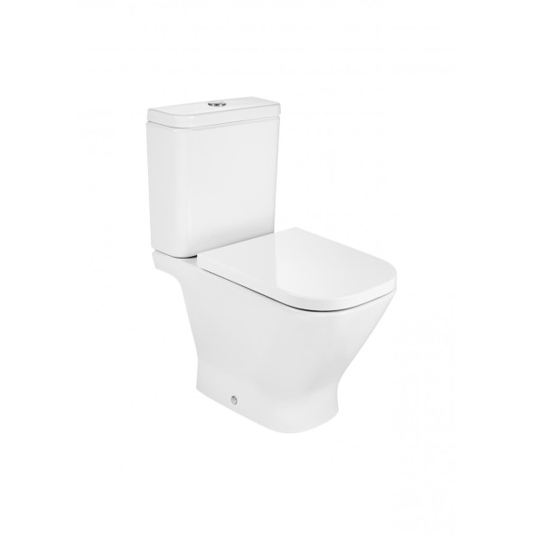 Унитаз напольный чаша Roca The Gap 65x36,5x40 белый (7.3424.7.700.0)