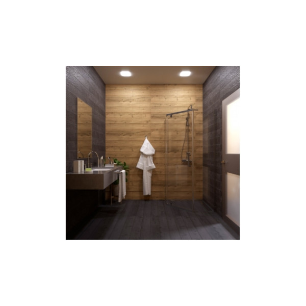 Душевой уголок Triton Дека-Хром 90x90 стекло прозрачное, профиль хром, без поддона (DK280)