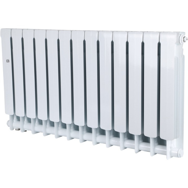 Радиатор биметаллический Stout Space 500 13 секций (нижнее правое подключение RAL9016) (SRB-0320-050013) Радиатор биметаллический Stout Space 500 13 секций (нижнее правое подключение RAL9016) (SRB-0320-050013)
