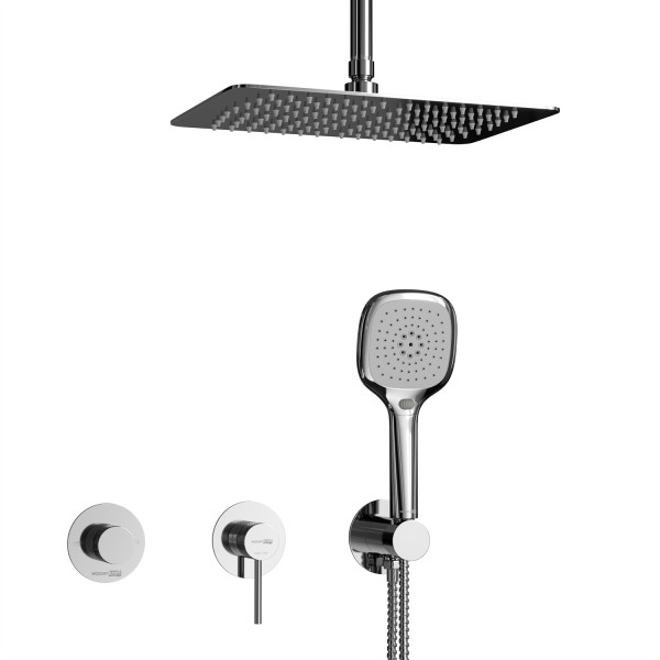 Душевая система WasserKRAFT Мюриц (Muritz) хром (9851.98DVR2.068.069.444.010.065)