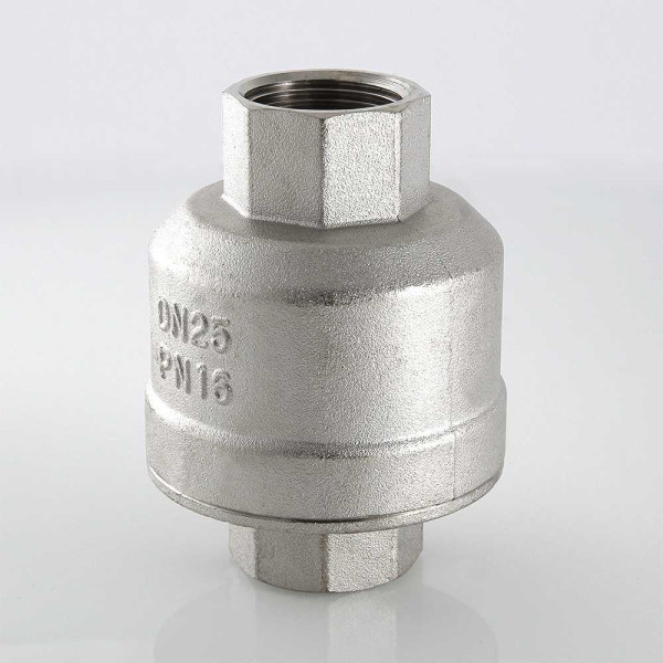 Клапан обратный вертикальный 1 1/4" для гравитационных систем Valtec никель (VT.202.N.07)