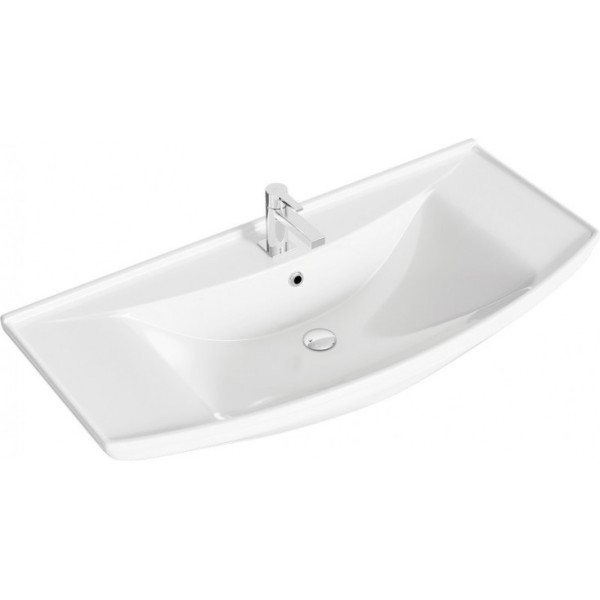 Раковина мебельная Kirovit Стиль 1065x220x495 белая (4620008197340) Раковина мебельная Kirovit Стиль 1065x220x495 белая (4620008197340)
