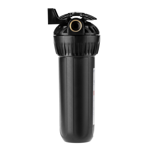 Фильтр колбовый Гейзер 3/4" 10SL (черный, для горячей воды) (50547)