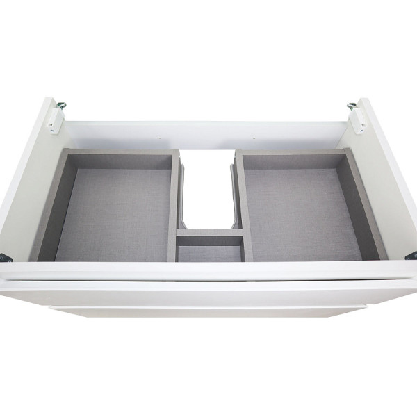 Тумба подвесная Azario с раковиной Velluto 80 с раковиной Слим 80 (CS00088603)