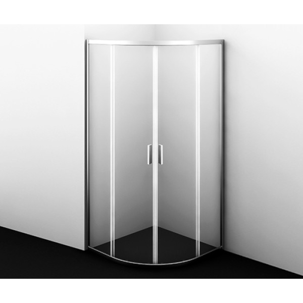 Душевой уголок Wasserkraft Lippe 80х80х185 стекло прозрачное (45S00) Душевой уголок Wasserkraft Lippe 80х80х185 стекло прозрачное (45S00)