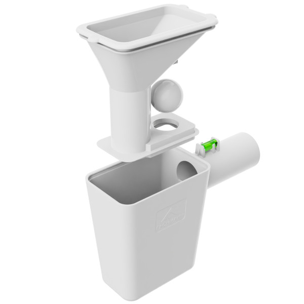 Капельная воронка Fachmann с индикатором уровня наклона (01.065)