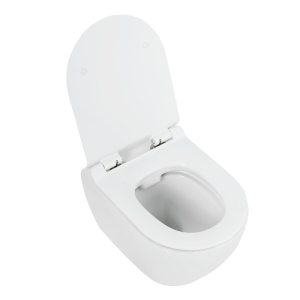 Унитаз подвесной Cezares Stylus белый (CZR-513-TH-R) Унитаз подвесной Cezares Stylus белый (CZR-513-TH-R)