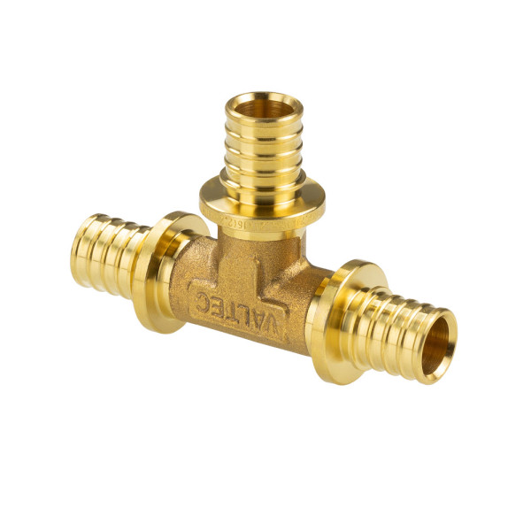 Тройник 20х20х20 Valtec PE-Xa VTm.431.G (латунь) VTm.431.G.202020 Тройник 20х20х20 Valtec PE-Xa VTm.431.G (латунь) VTm.431.G.202020