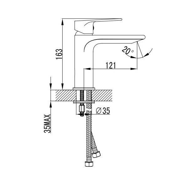 Смеситель для раковины Iddis Edifice (EDISB00i01) Смеситель для раковины Iddis Edifice (EDISB00i01)