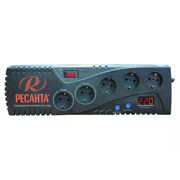Стабилизатор напряжения Ресанта С2000 (63/6/34)