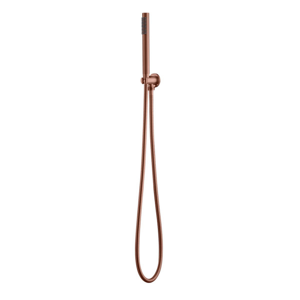 Душевой гарнитур Boheme лейка UNO+держатель+шланг 150 см Copper brushed (422-SET-CB)