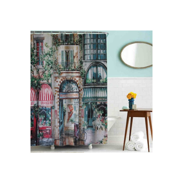 Шторка для ванны текстильная Melodia 180х180 см Прованс (MZ-64) Шторка для ванны текстильная Melodia 180х180 см Прованс (MZ-64)