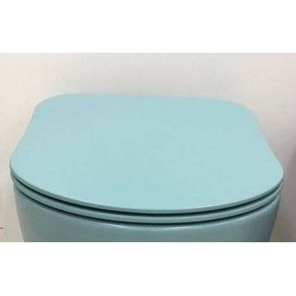 Сиденье для унитаза Creavit с микролифтом зеленый нил (KC0903.01.2000E)