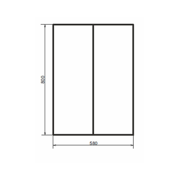 Шкаф подвесной Comforty Осло 600x180x800 дуб темно-коричневый (00-00011150)