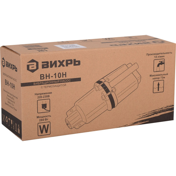 Насос вибрационный Вихрь ВН-10Н (68/8/5)