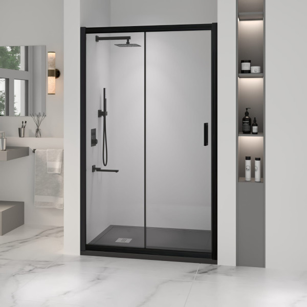 Душевая дверь RGW Passage 180x195 стекло прозрачное, профиль черный (350801618-14) Душевая дверь RGW Passage 180x195 стекло прозрачное, профиль черный (350801618-14)