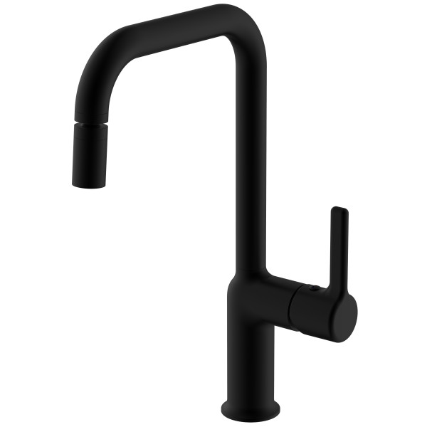 Смеситель для кухни Voda Column Black черный (CLM519B) Смеситель для кухни Voda Column Black черный (CLM519B)