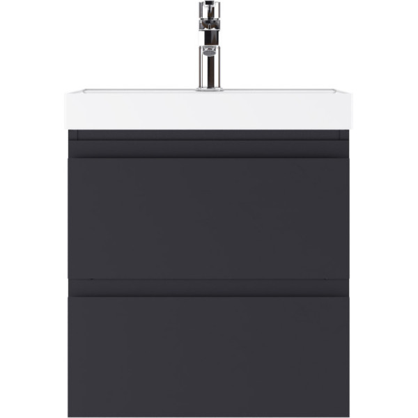 Тумба подвесная под умывальник Classica 50 Graffo графит матовый В2 Домино (DGr2110T) Тумба подвесная под умывальник Classica 50 Graffo графит матовый В2 Домино (DGr2110T)