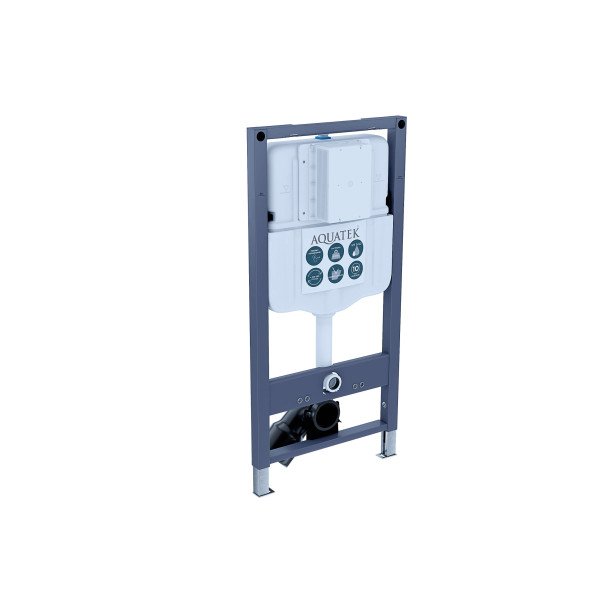 Инсталляция для подвесного унитаза Aquatek Pneumo N49 (INSP-0000002)
