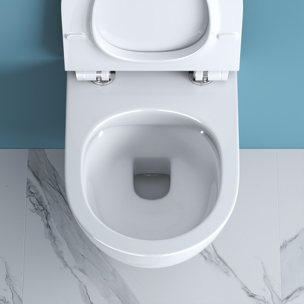 Унитаз подвесной BelBagno Sfera-R безободковый (BB046CHR/BB2111SC)