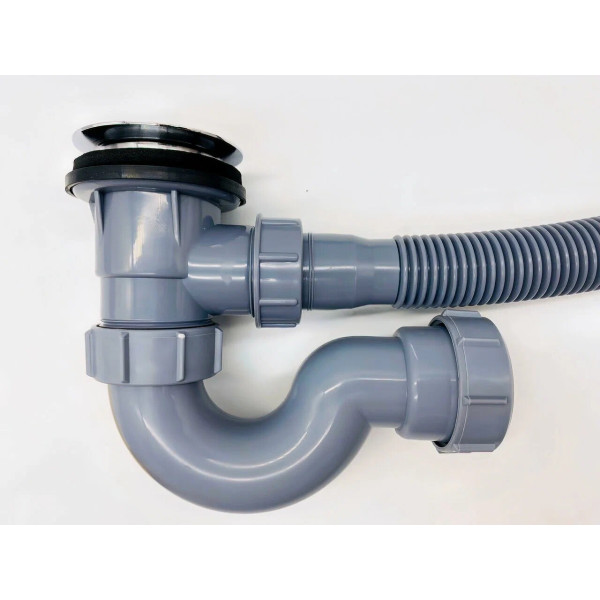 Обвязка для ванны автоматическая 1 1/2"*40 мм. Click-Clack Vieir (пластик) (VRQ32)