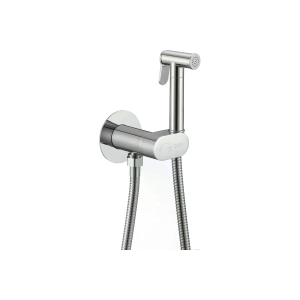 Смеситель с гигиеническим душем Dlin хром (D184202) Смеситель с гигиеническим душем Dlin хром (D184202)