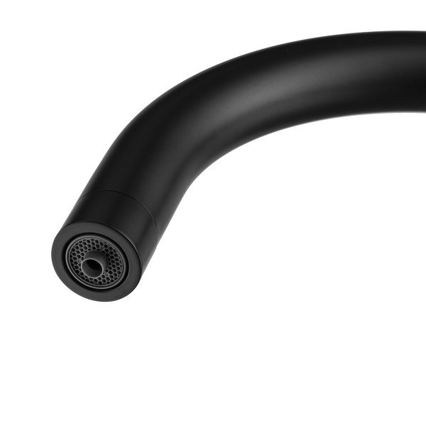 Смеситель для кухни Swedbe Selene Plus с каналом для подключения фильтра черный (8042B)